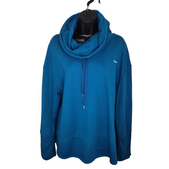 Reebok Seaport French Terry Cowl Neck Pullover Sweatshirt Size XXL - Picture 1 of 6